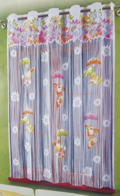 Mg Spagetti Függöny zsinór Nyuszi 150x180