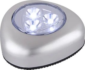 Globo 31909 Éjszakai fény 3x0,21W LED touchdimmer, elemmel 3xAAA 1,5V, MxSzxH:65x26x67, tartozék: 3xLED 0,21W 5V, 20lm, 6400K.