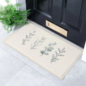 Lábtörlő 40x70 cm Neutral Leaves – Artsy Doormats