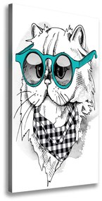 Vászonkép nyomtatás Cat szemüveg ocv-121703839