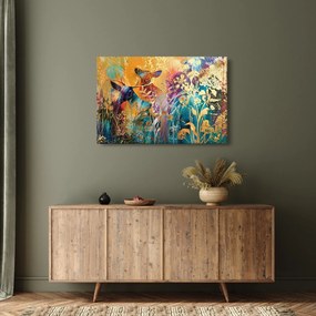 Kép - Absztrakt festmény a természetről (90x60 cm)
