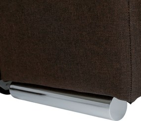 Ülőgarnitúra, szövet csoki, SEGORIA LUX