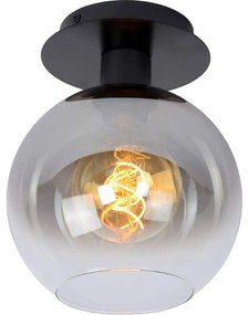 Lucide 74114/01/30 - Mennyezeti lámpa MARIUS 1xE27/40W/230V fekete