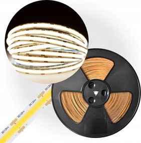 Cob Led Szalag 1mb 12V 480 dióda/méter 1020lm 11W/m Fehér Semleges 4000K IP20