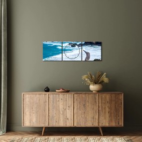 Kép - Kéklábú szula (órával) (90x30 cm)