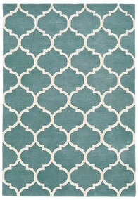 Kék kézi szövésű gyapjú szőnyeg 200x290 cm Albany – Asiatic Carpets