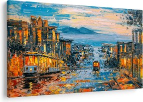 Kép - Cable Car, San Francisco (90x60 cm)