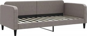 vidaXL tópszínű szövet kanapéágy 90 x 200 cm