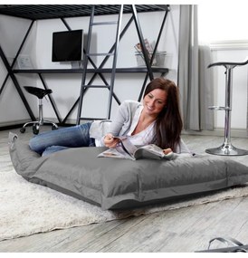 EMI szürke nylon babzsákfotel