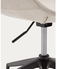 Bézs irodai szék Tissiana – Kave Home