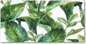 Fotó kép fotó edzett üveg levelek 140x70