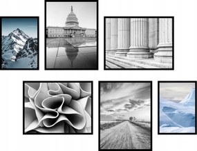6 db-os poszter szett gyönyörű kompozíciók képek szett