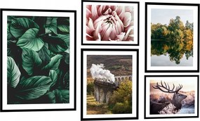 XXL Készlet 5db-os Festmények Maguk Nagy keret nélkül KP113