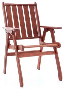 Galio kerti szék, barna