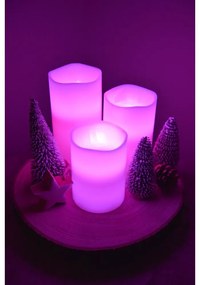 LED gyertya szett 3 db-os (magasság 10 cm) – Hilight