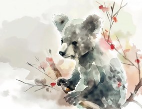 Poszter 65x50cm Akvarell koala