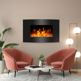 Elektromos LED fali kandalló &#8211; hősugárzó  91 cm
