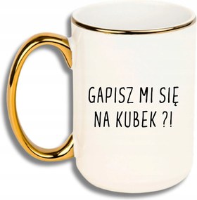 Bögre Nagy Fehér Arany Rant Vicces Ajándék Bámulod A Bögrémet?