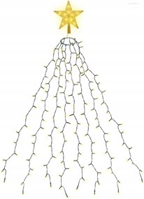 KarĂĄcsonyfa lĂĄmpĂĄk 290 LED-es csillaggal