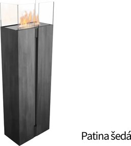 KRATKI Romeo Patina Szürke/Antracit biokandalló