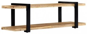 tömör mangófa TV-szekrény 130 x 40 x 40 cm