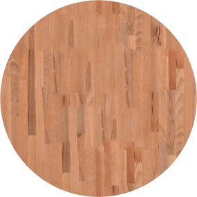 vidaXL tömör bükkfa kerek asztallap Ø80 x 1,5 cm