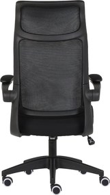 Irodai szék, fekete, SETON