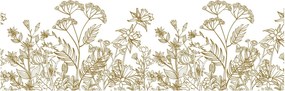 Kép - réti virágok (120x50 cm)