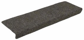 30 db antracitszürke öntapadó lépcsőszőnyeg 65x21x4 cm