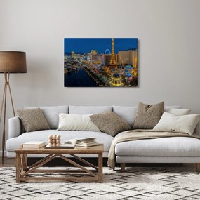 Éjszakai Las Vegas-i kép (90x60 cm)