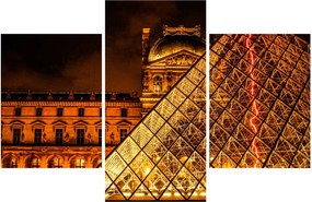 A párizsi Louvre képe (90x60 cm)