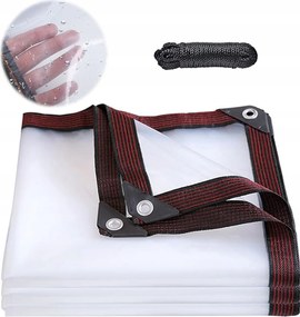 3x3m Kerti Terasz Ponyva Növényekhez Vízálló Átlátszó Szem