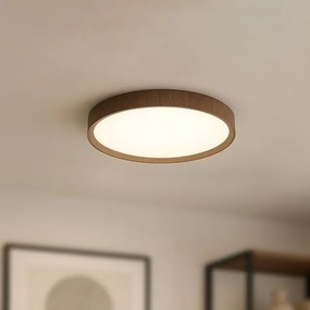 LED mennyezeti lámpa FOREST LED/24W/230V Ø 39 cm barna