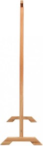 Tömör tölgyfa ruhatartó állvány 125 x 175 cm