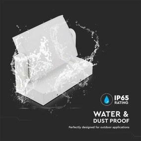 LED kültéri fali lámpa LED/17W/230V 3000K IP65 fehér