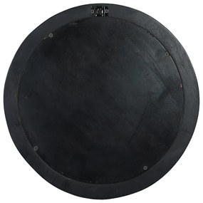 Tükörrel ellátott pipereasztal Többszínes 100x50x75 cm Tömör újrahasznosított fa