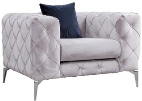 Fotel EUGEN világosszürke