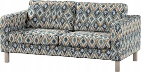 Karlstad 2 személyes kinyitható kanapé huzat Ikea zöld