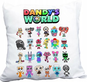 Párna Dandy's World Játék Gyerek Ajándék Név