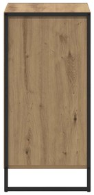 Széf fiókkal Művészi tölgy 81 x 36 x 150.5 cm Faanyag