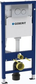 Geberit Duofix WC tartály világos falakhoz króm fényes gombbal 458.134.21.2