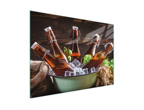 Üveg Vágódeszka 30x22 Palack Edzett Üveg