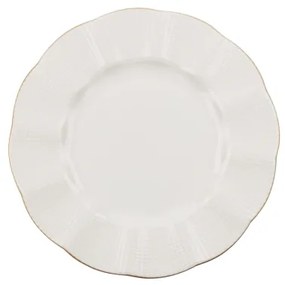 24 darabos étkészlet fehér/arany/porcelán