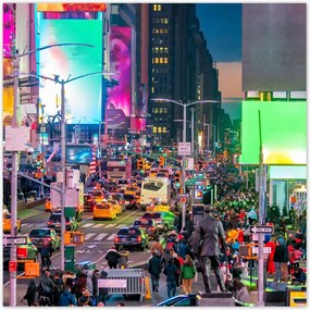 Poszterek 30x30 New York felülnézet