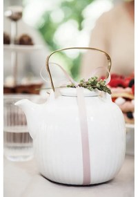 Hammershoi fehér porcelán teáskanna, 1,2 l - Kähler Design