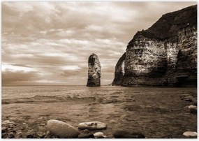 Poszterek 100x70 Fotó Szépia szikla