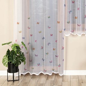 Mg Függöny Pillangók 3D nyomtatás 260x220 kész , függönykarnis