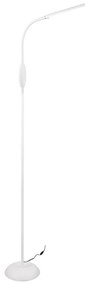 Fehér LED állólámpa (magasság 145 cm) Toro – Trio