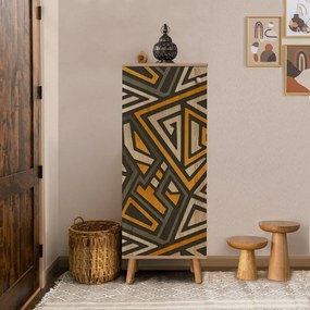 Mega Sonoma Oak Triangle cipősszekrény