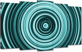 Vászonkép 100x60 Kerekek petrolBlue színben